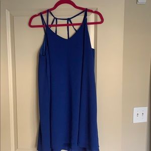 Blue Long top